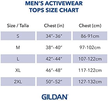 Gildan גברים Softstyle כותנה, חולצת סגנון G64000, 2-Pack