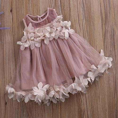 תינוקת טול שמלות פרח שרוולים תחרה הנסיכה התחרות שמלות רשמית לבושה בגדים להגדיר