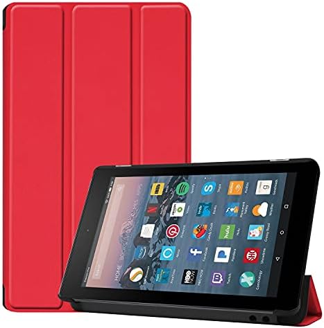 Tablet PC cover Case תיק עבור אש 7 2019/2017 Slim תלת לקפל לעמוד חכם התיק,ריבוי זוויות צפייה לעמוד קליפה קשה Folio Case