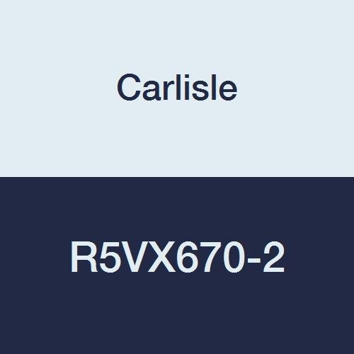 קרלייל R5VX670-2 גומי כוח-וודג 'בורג-Band התאגדו חגורה, 2 להקות, 5/8 רוחב, 17/32 כ, 68.1 אורך