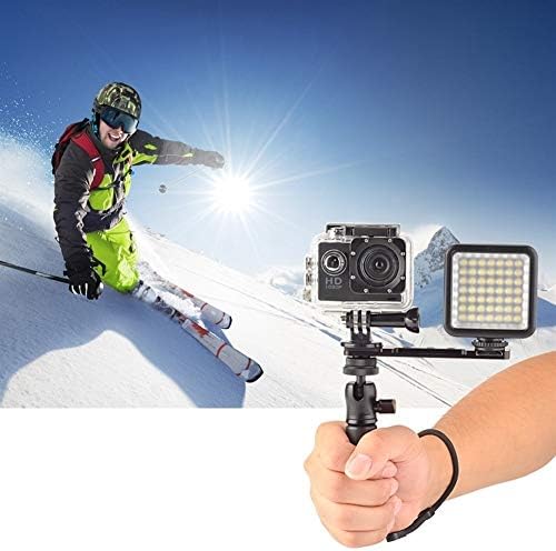 YIJIABINGRU 2in1 נייד פעולה מצלמה+טלפון חכם מייצב הר אחיזת היד וידאו Vlogging ערכת הטלפון להתמודד עם תופסן מתאים GoPro