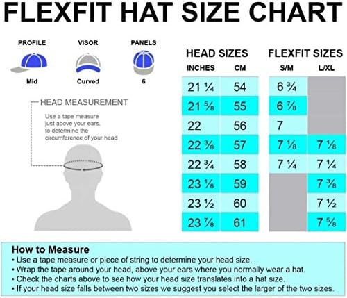 ביגפוט כובע מצויד Flexfit עם פוט רגל גדולה ארוגים תיקון