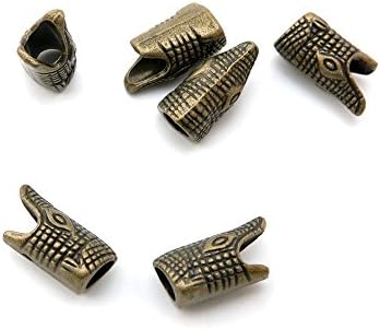 מחיר 310 חלקים ליצירת תכשיטים אספקת קסמי הממצאים Filigrees I7MC3D נחש חופשי חרוזי ברונזה עתיקים הממצאים חרוזים מלאכה