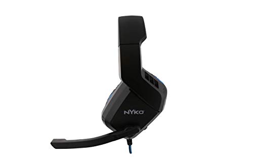 הנייקו-Np4-4500 אוזניות חוטית עבור פלייסטיישן 4 - בנוי על האוזניים שלך - עובד עם PS4, PS5, Xb1, Xbsx, מתג מחשב, פלייסטיישן