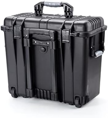 FENXIXI 19.5 אינץ ' בטיחות להגנה במקרה משוך רוד המזוודה עמידות ציוד כלי פלסטיק ארגז כלי W/ספוג
