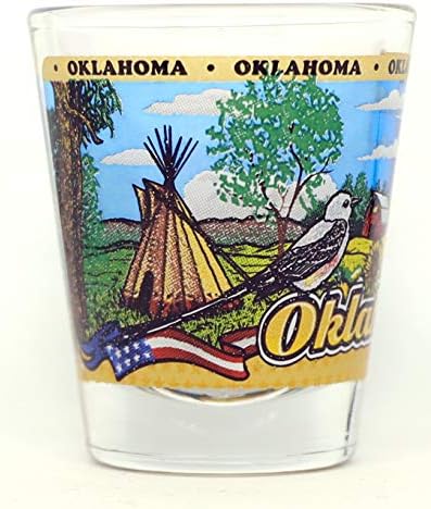מדינת אוקלהומה מעטפת כוס שוט
