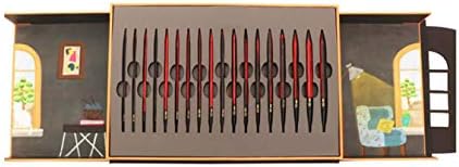 Knitpro לסרוג&טן מהדורה מוגבלת להחלפה מעגלי מחט הגדר עץ לולאה סריגה כלים מחט להגדיר גודל אותנו 2.5-11