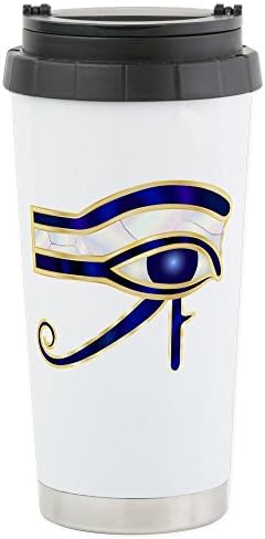 נירוסטה נסיעות לשתות ספל מצרי העין של הורוס או רה.