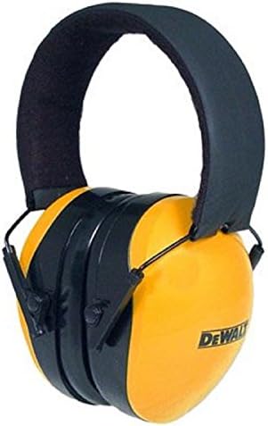 רדיאנים דיוולט DPG62-סי יירוט מגן בטיחות לכסות את האוזניים צהוב/ שחור, למבוגרים