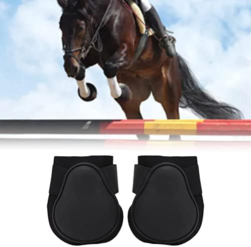 הסוס תמיכה מגפיים, PU מעטפת ניקוי קל הסוס רגל אחורית מגפיים ניאופרן למהירות גבוהה ספורט