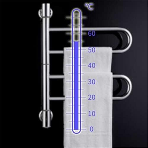 YFQHDD נירוסטה מחוממת המחמם מגבות רחצה טמפרטורה קבועה אוטומטיים ייבוש שכבה כפולה חשמלית חימום המגבות