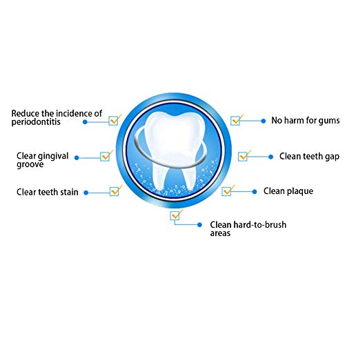פעמיים בראש קיסם שיניים, ניקוי שיניים קיסמי שיניים ראשים כפולים מרים שן כלי טיפול אוראלי 100pcs (4)