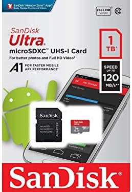 אולטרה 1TB MicroSDXC עובד עבור Xiaomi Redmi הערה 7 Pro Plus מאומת על ידי SanFlash ו-SanDisk (A1/10ג/U1/8k/120MBs)