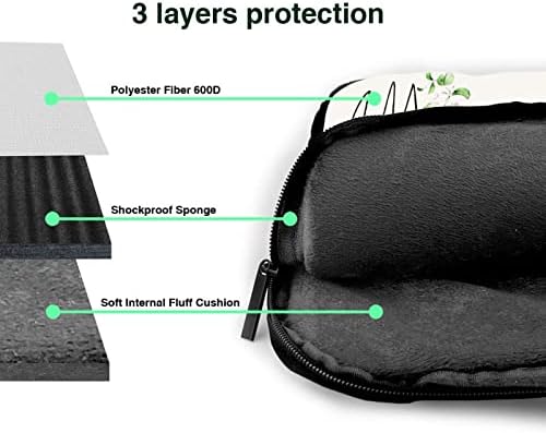 עצלנות חמניות נייד כתף Messenger Bag תיק נשיאה כיסוי המחשב. נרתיק עם ידית,