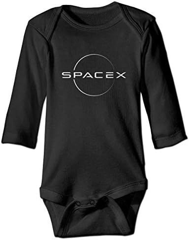 Spacex תינוק שרוול ארוך Rompers סרבל תינוק שרק נולד בנים בנות בגד גוף