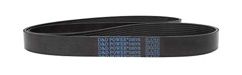 D&D PowerDrive 345L1 פולי-V חגורה 1 הלהקה, גומי