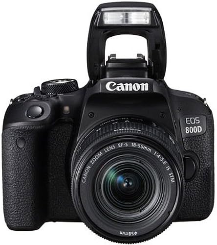 Canon EOS 800D / T7i מצלמת DSLR עם EF-S 18-55mm + 75-300mm + 500 מ מ עדשות - 30 חתיכה אביזר צרור עם Ultra 64GB SD, פלאש,
