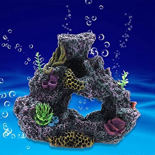 אקווריום קישוטים גינון מלאכותי אלמוגים שונית אלמוגים קישוט אקווריום עיצוב חיקוי אלמוגי אבן קישוט מתחת למים העולם אקווריום