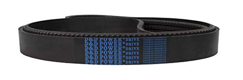 D&D PowerDrive 3VX375/03 התאגדו החגורה, גומי, 37.5 אורך, 3 הלהקה