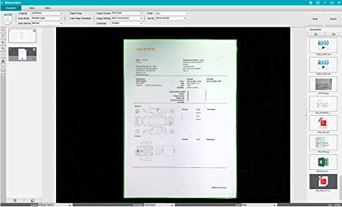 IRIScan השולחן 5 : צבע מסמך A4 & ספר סורק, חכם נייד אישי סורק, דלפק חכם המנורה. בוקר סורק, הקלטת וידאו, מלא OCR סריקה